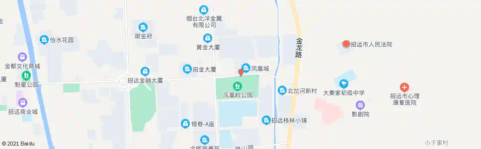 烟台金凤花园_公交站地图_烟台公交_妙搜公交查询2025