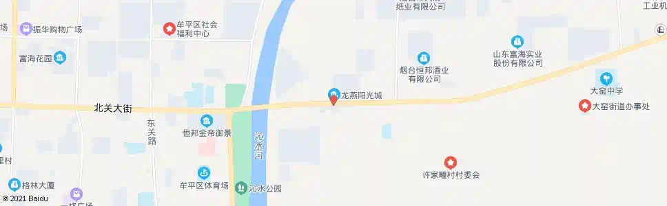 烟台造纸厂家属区_公交站地图_烟台公交_妙搜公交查询2025