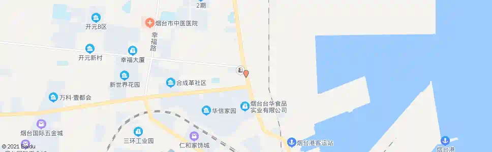 烟台市石油公司_公交站地图_烟台公交_妙搜公交查询2025
