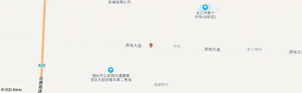 烟台后诸留_公交站地图_烟台公交_妙搜公交查询2025