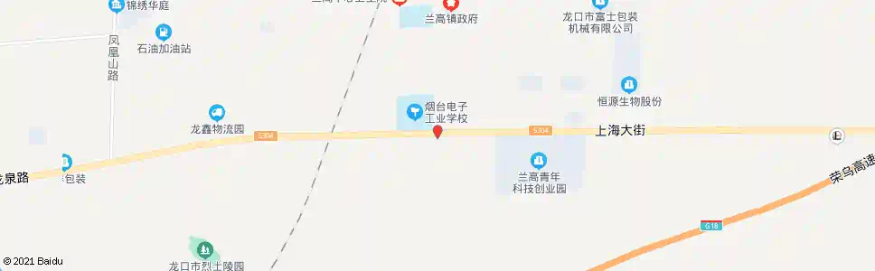 烟台兰高职专_公交站地图_烟台公交_妙搜公交查询2025