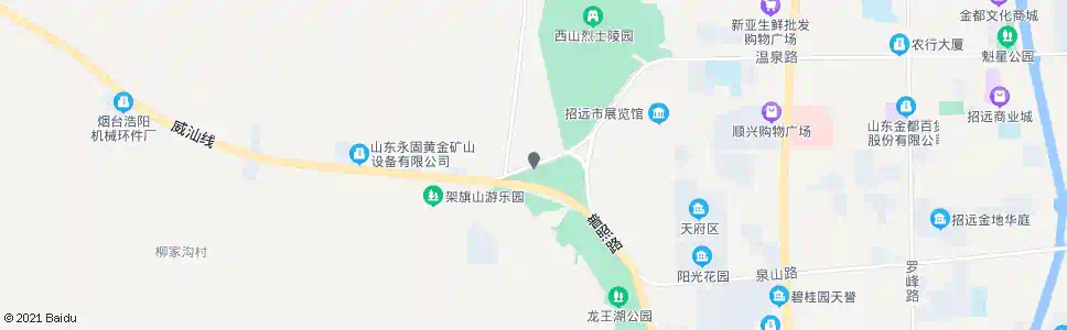 烟台黄金阁_公交站地图_烟台公交_妙搜公交查询2025