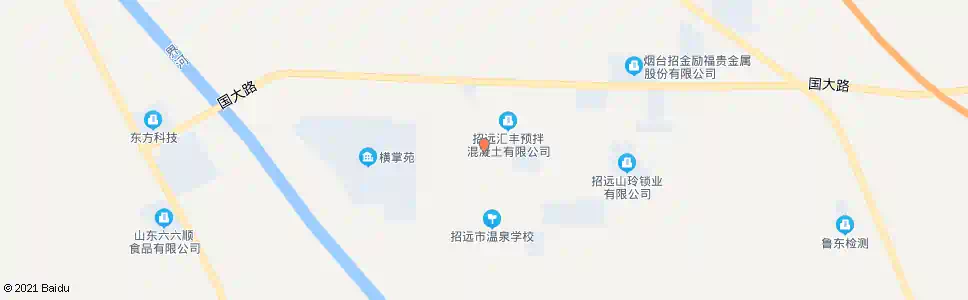 烟台西秦家_公交站地图_烟台公交_妙搜公交查询2025