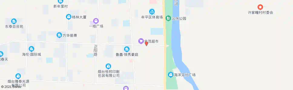 烟台沁水苑百货批发市场_公交站地图_烟台公交_妙搜公交查询2025