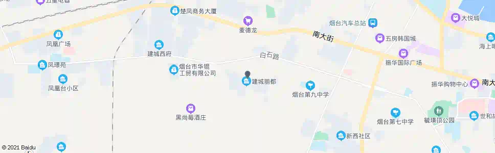 烟台新石路_公交站地图_烟台公交_妙搜公交查询2025