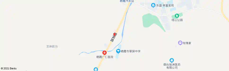 烟台南二里店_公交站地图_烟台公交_妙搜公交查询2025