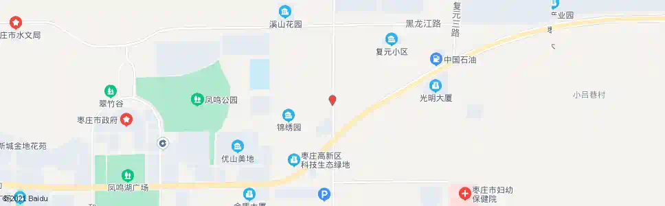 枣庄长白山路口_公交站地图_枣庄公交_妙搜公交查询2025