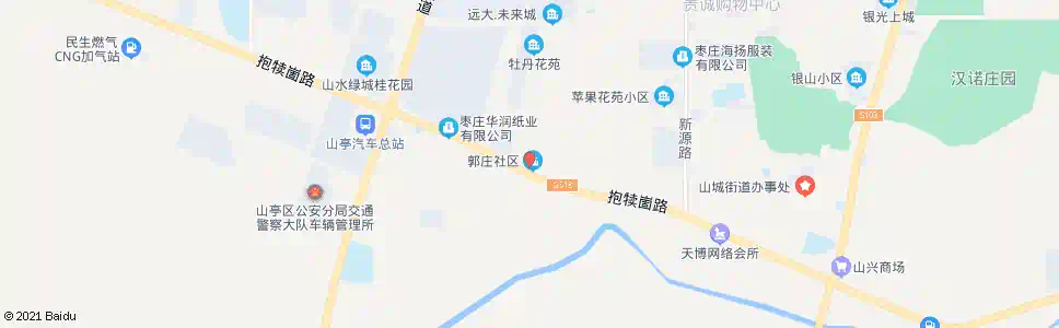 枣庄南郭庄_公交站地图_枣庄公交_妙搜公交查询2025