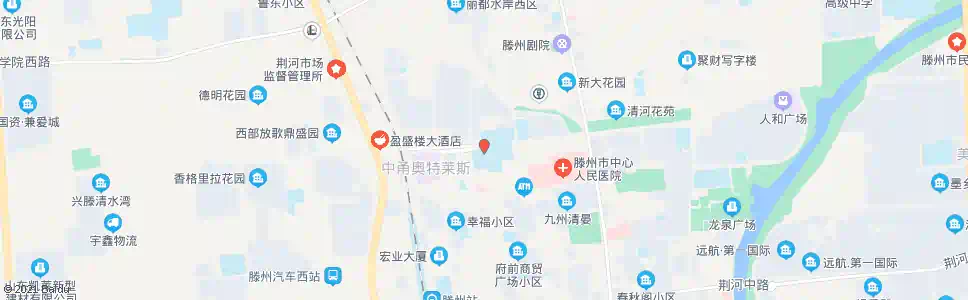 枣庄滕州一中_公交站地图_枣庄公交_妙搜公交查询2025