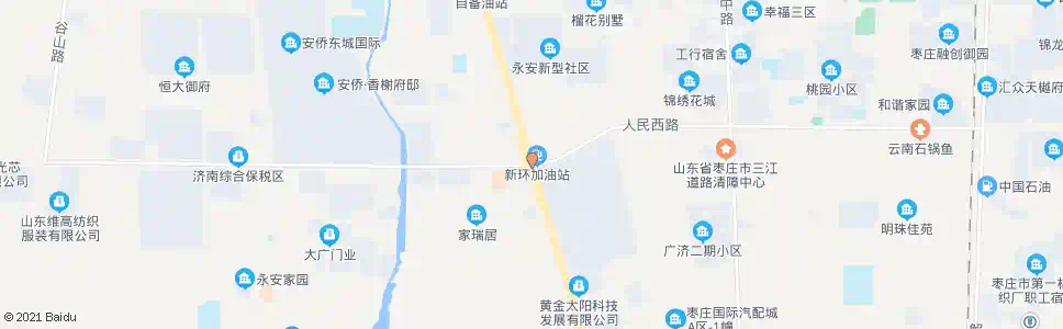 枣庄人民路_公交站地图_枣庄公交_妙搜公交查询2025