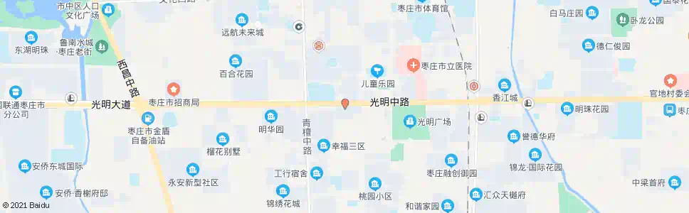 枣庄市中公安分局_公交站地图_枣庄公交_妙搜公交查询2025