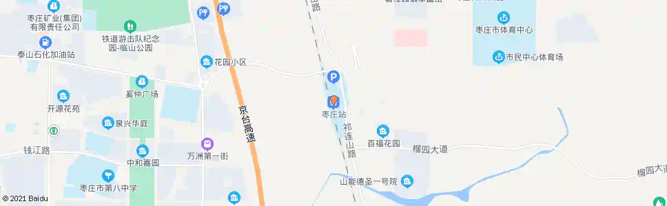 枣庄枣矿大门_公交站地图_枣庄公交_妙搜公交查询2025
