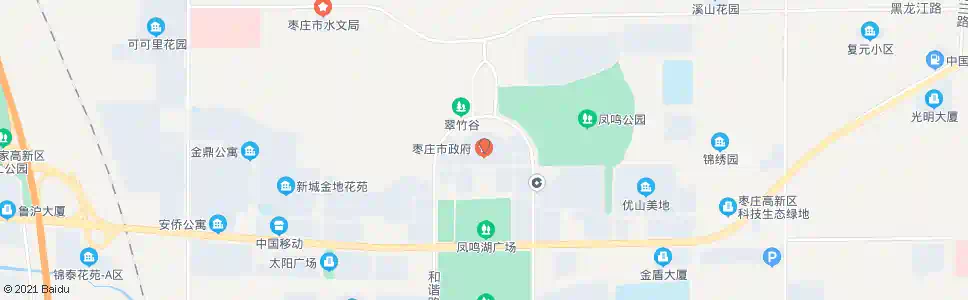 枣庄区政府_公交站地图_枣庄公交_妙搜公交查询2025