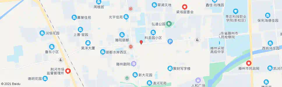 枣庄北辛中学_公交站地图_枣庄公交_妙搜公交查询2025