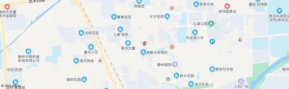 枣庄市建行(滕州)_公交站地图_枣庄公交_妙搜公交查询2025