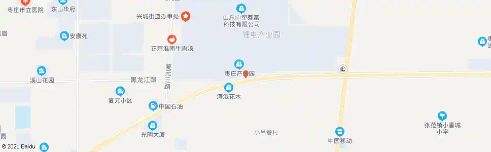 枣庄复元五路_公交站地图_枣庄公交_妙搜公交查询2025