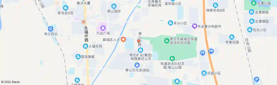 枣庄临山公园_公交站地图_枣庄公交_妙搜公交查询2025