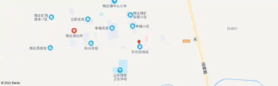 枣庄陶庄卫校_公交站地图_枣庄公交_妙搜公交查询2025
