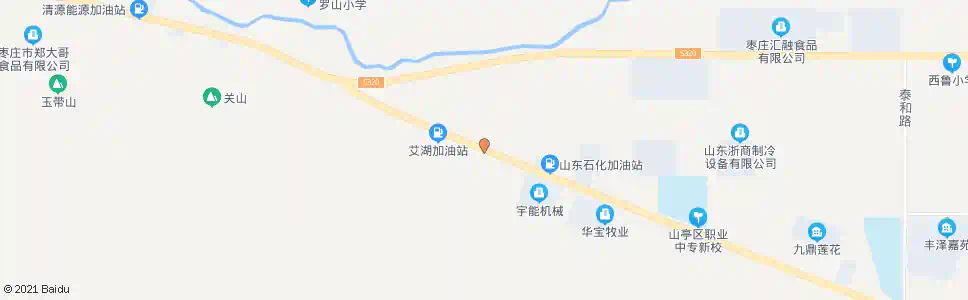枣庄艾湖_公交站地图_枣庄公交_妙搜公交查询2025