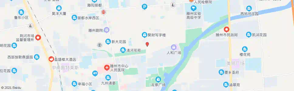 枣庄中央城东_公交站地图_枣庄公交_妙搜公交查询2025