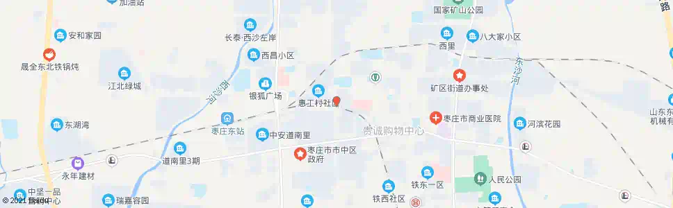 枣庄新华市场_公交站地图_枣庄公交_妙搜公交查询2025