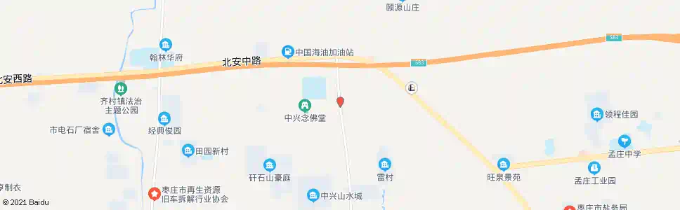 枣庄四十六中_公交站地图_枣庄公交_妙搜公交查询2025