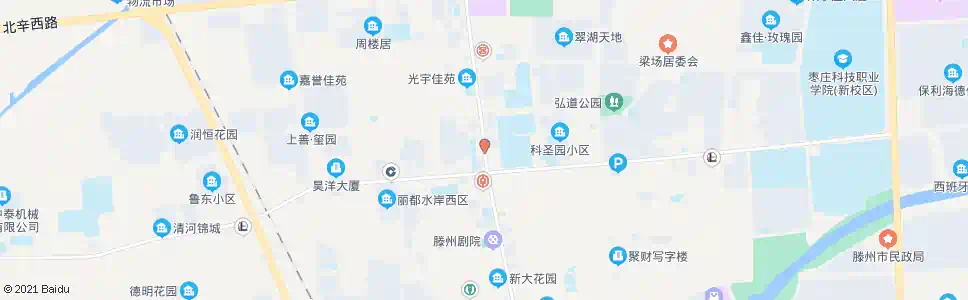 枣庄人才市场_公交站地图_枣庄公交_妙搜公交查询2025