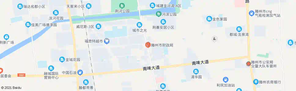 枣庄滕州市财政局_公交站地图_枣庄公交_妙搜公交查询2025