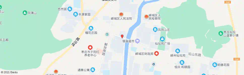 枣庄岳台子_公交站地图_枣庄公交_妙搜公交查询2025