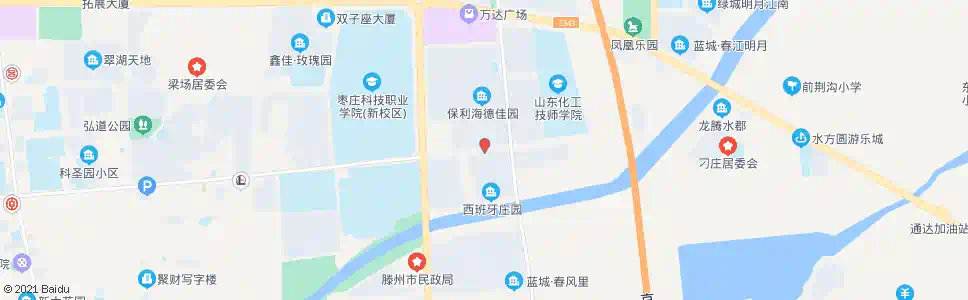 枣庄西班牙庄园_公交站地图_枣庄公交_妙搜公交查询2025