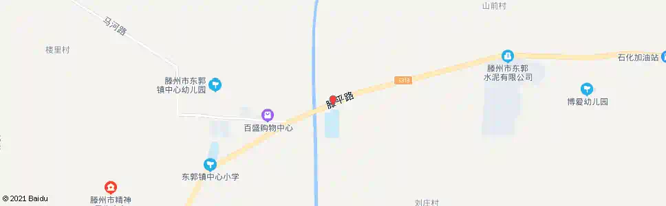 枣庄东郭中心中学_公交站地图_枣庄公交_妙搜公交查询2025