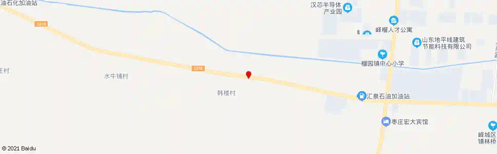 枣庄韩楼_公交站地图_枣庄公交_妙搜公交查询2025