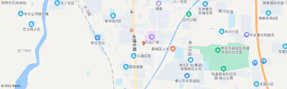 枣庄新华书店_公交站地图_枣庄公交_妙搜公交查询2025