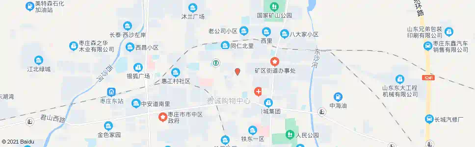 枣庄东花园二期_公交站地图_枣庄公交_妙搜公交查询2025