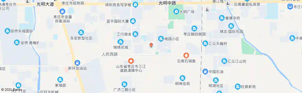 枣庄华夏中学_公交站地图_枣庄公交_妙搜公交查询2025