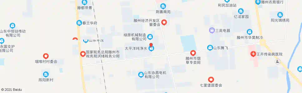 枣庄市政工程处(滕州)_公交站地图_枣庄公交_妙搜公交查询2025