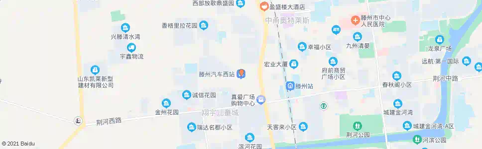 枣庄滕州汽车西站_公交站地图_枣庄公交_妙搜公交查询2025