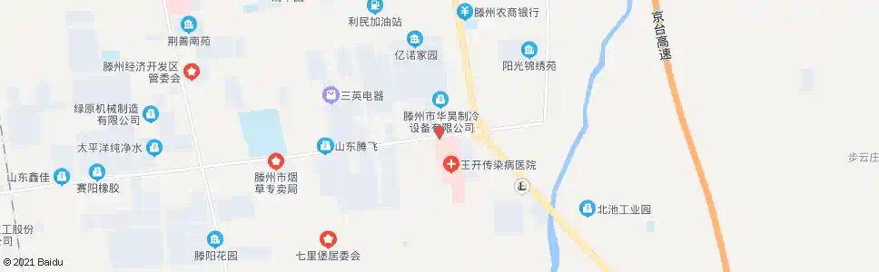 枣庄王开医院_公交站地图_枣庄公交_妙搜公交查询2025