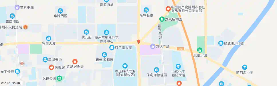 枣庄翠月环岛_公交站地图_枣庄公交_妙搜公交查询2025