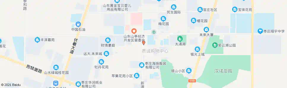 枣庄中国银行_公交站地图_枣庄公交_妙搜公交查询2025