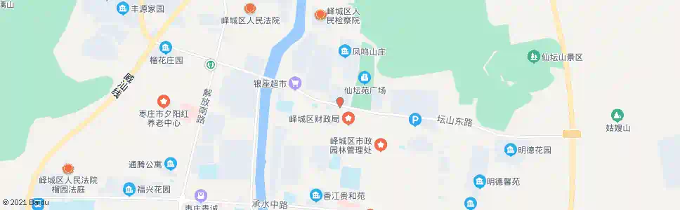 枣庄区委(峄城)_公交站地图_枣庄公交_妙搜公交查询2025