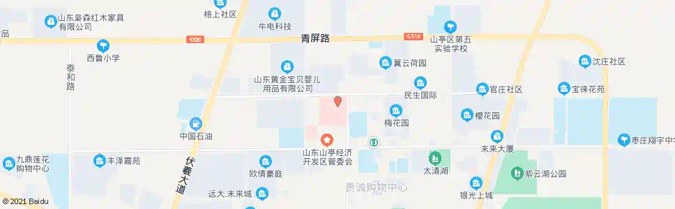 枣庄山亭区医院_公交站地图_枣庄公交_妙搜公交查询2025