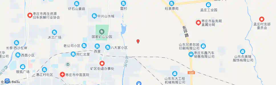 枣庄北井宿舍_公交站地图_枣庄公交_妙搜公交查询2025