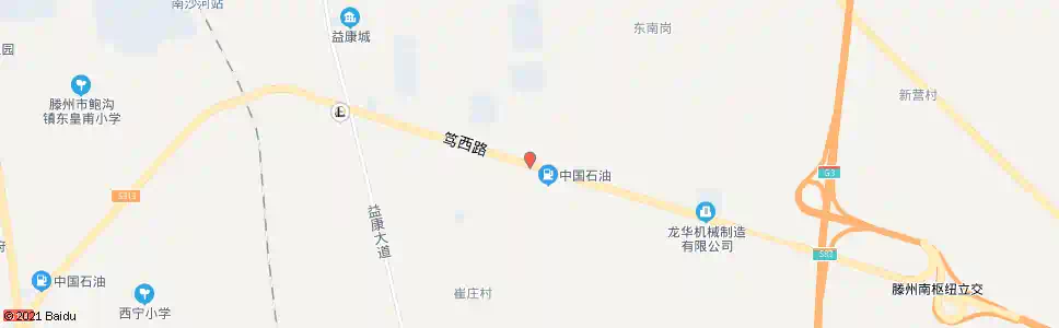 枣庄上徐_公交站地图_枣庄公交_妙搜公交查询2025