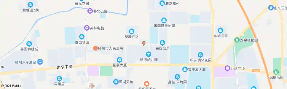 枣庄华腾小区_公交站地图_枣庄公交_妙搜公交查询2025