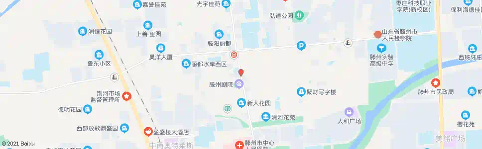 枣庄剧院_公交站地图_枣庄公交_妙搜公交查询2025