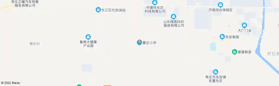 枣庄夏庄小学_公交站地图_枣庄公交_妙搜公交查询2025