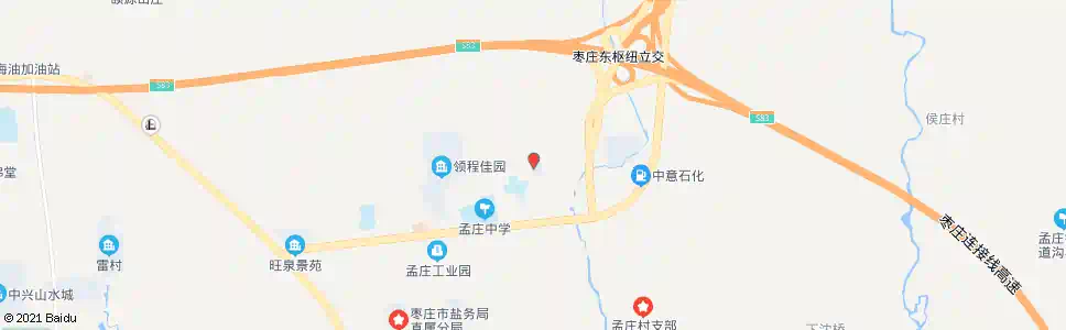 枣庄孟庄_公交站地图_枣庄公交_妙搜公交查询2025