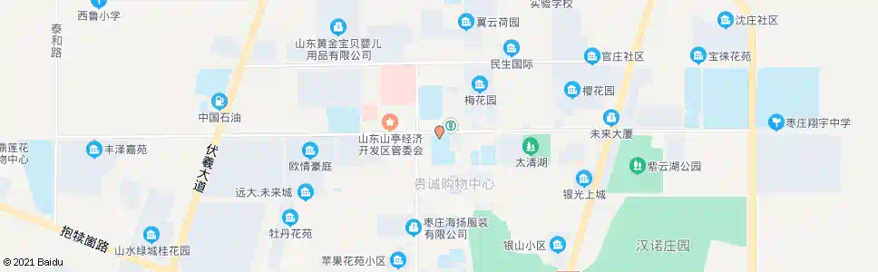 枣庄枣庄第四十中学_公交站地图_枣庄公交_妙搜公交查询2025