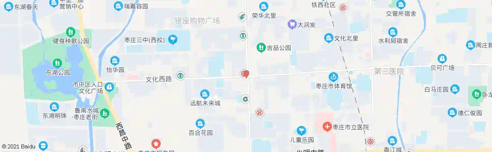 枣庄人民银行_公交站地图_枣庄公交_妙搜公交查询2025